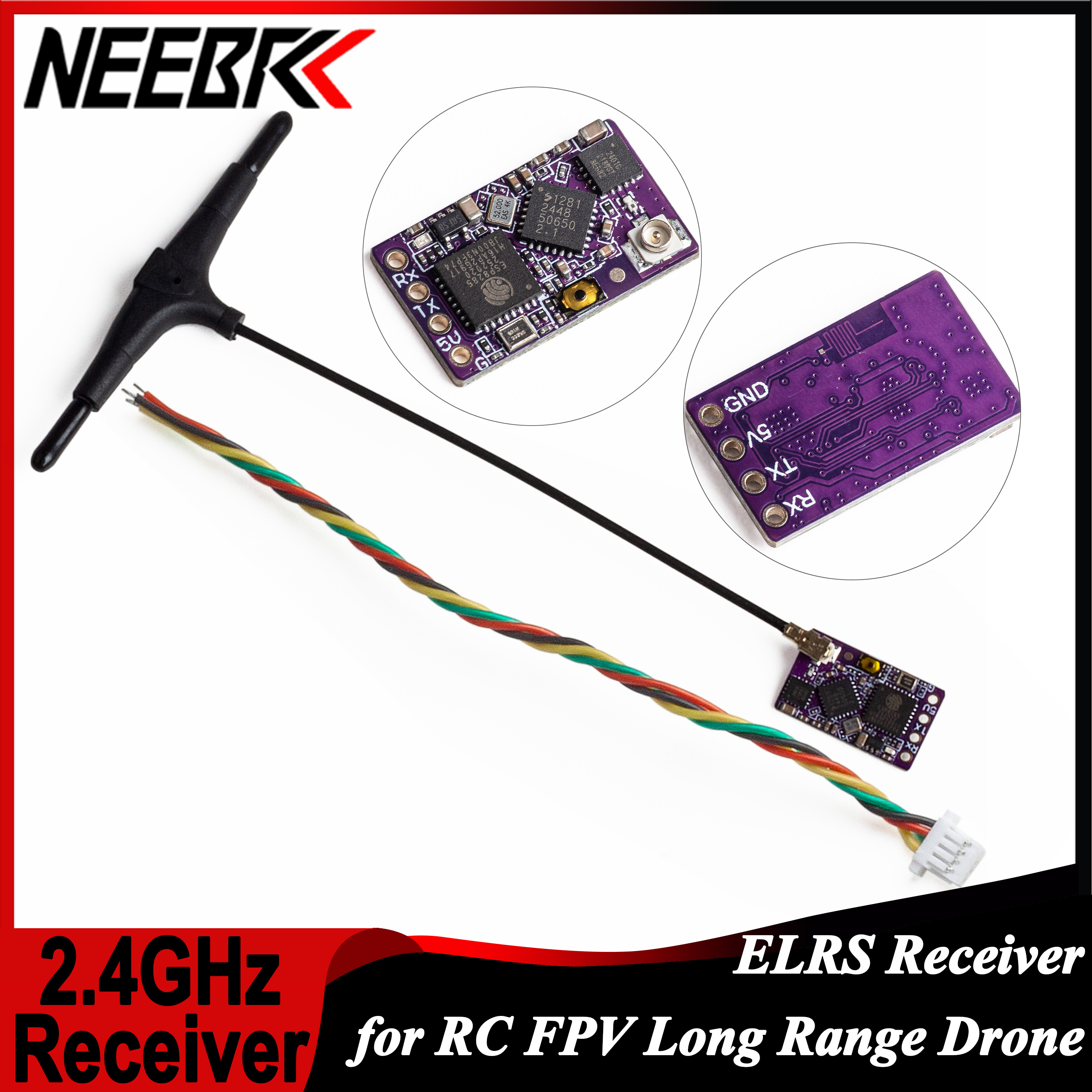 Quadcopter Frame - 1/2/5/10PCS ELRS 2.4GHz RX Long Range