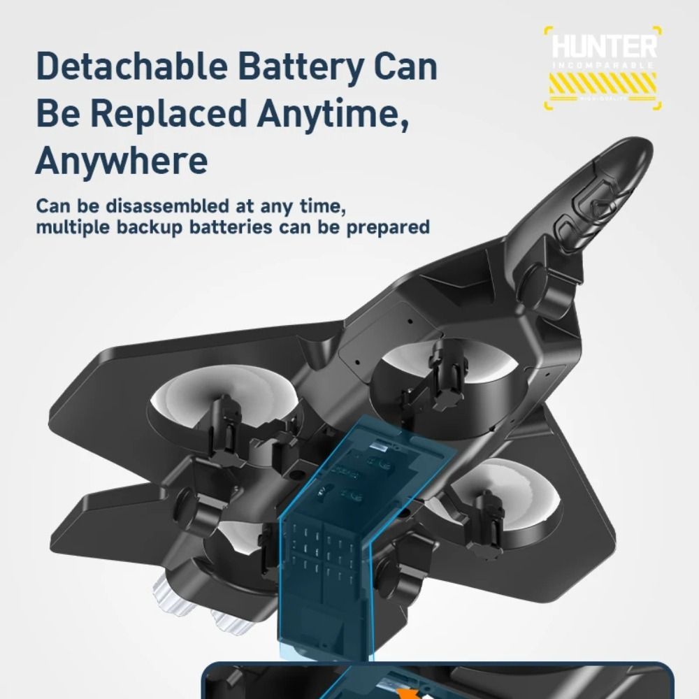 Drone Rc Jet - EPP Foam Remote Control Foam Fighter