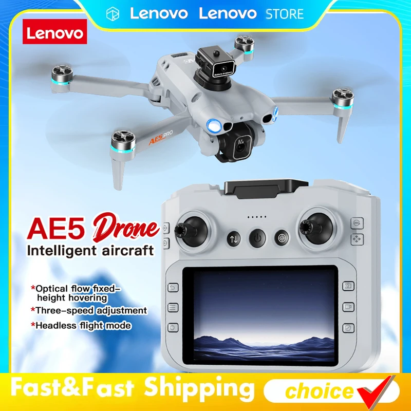 Drone E88Pro Rc 4K - 2026 Lenovo AE5 Foldable RC Drone