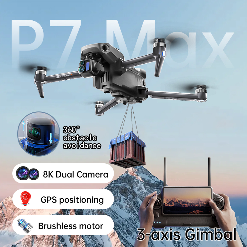 Drone Gps Rc Tt36 - NEW P7 Max Drone 8K Camera