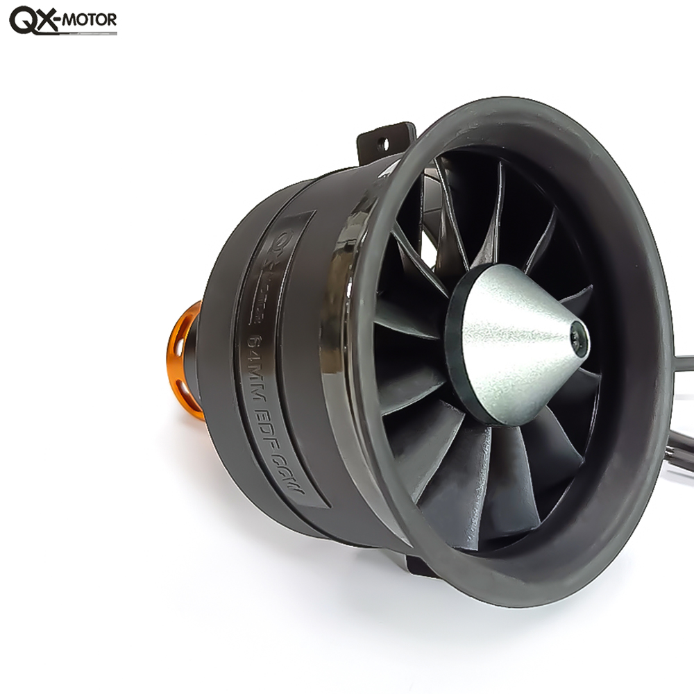 Drone Rc Jet - QX-Motor 64mm EDF 12Blades Ducted Fan