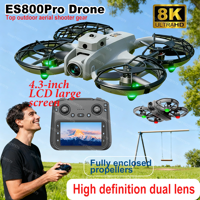 Drone Smart Rc Foldable - New ES800Pro Drone WIFI GPS 8K