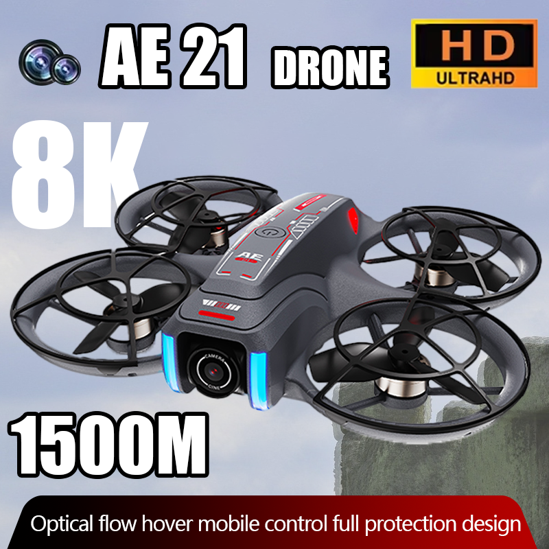 Drone Gps Rc Tt36 - AE21 HD Dual Camera Mini Drones