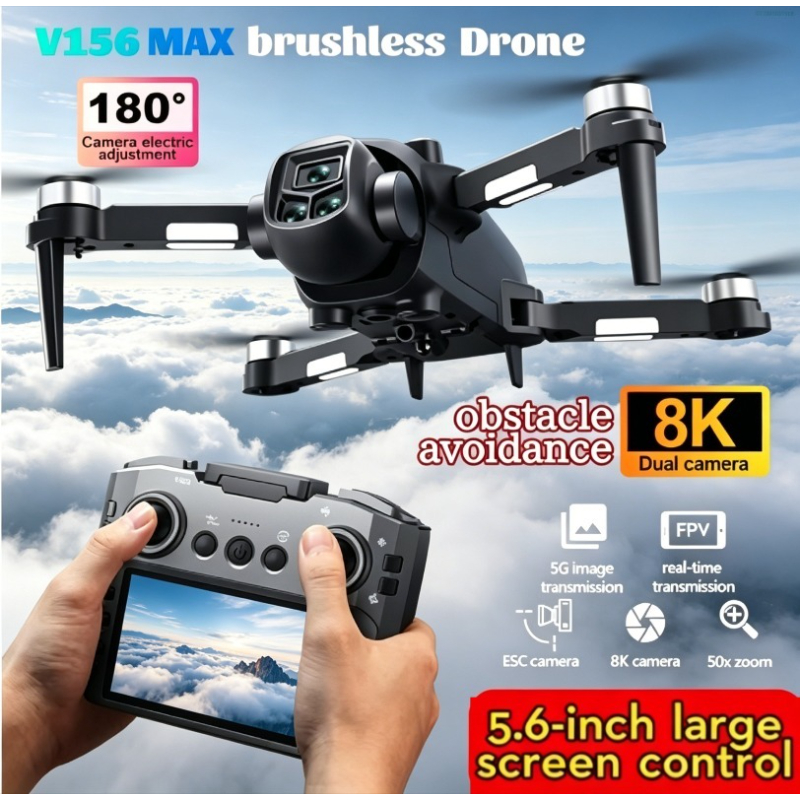 Drone E88Pro Rc 4K - NEW V156 Max Drone Professional HD