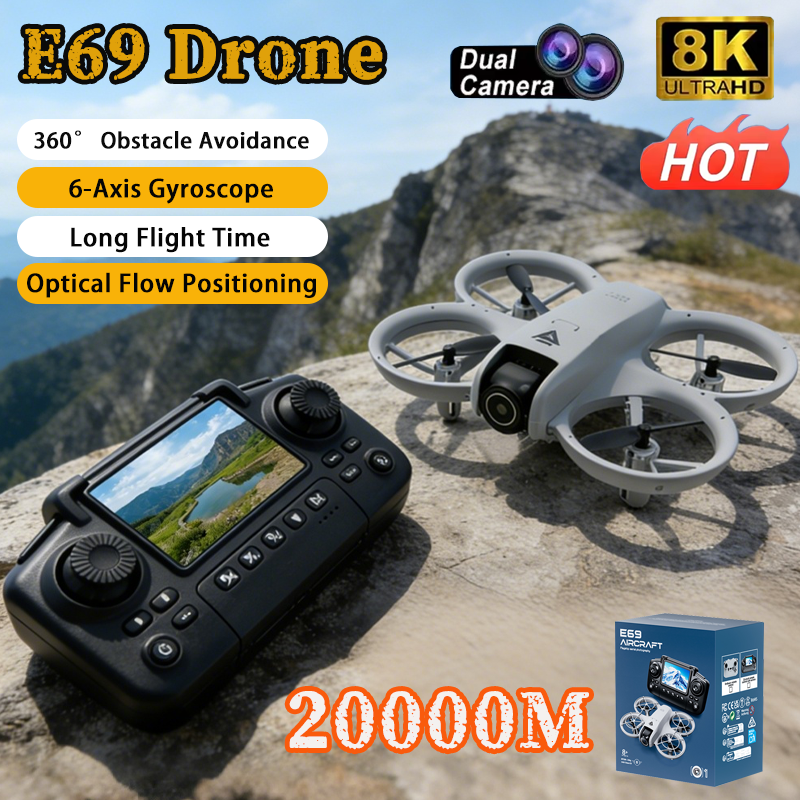 Drone Rc Flight Controller - 2026 Mini RC Drone with 8K