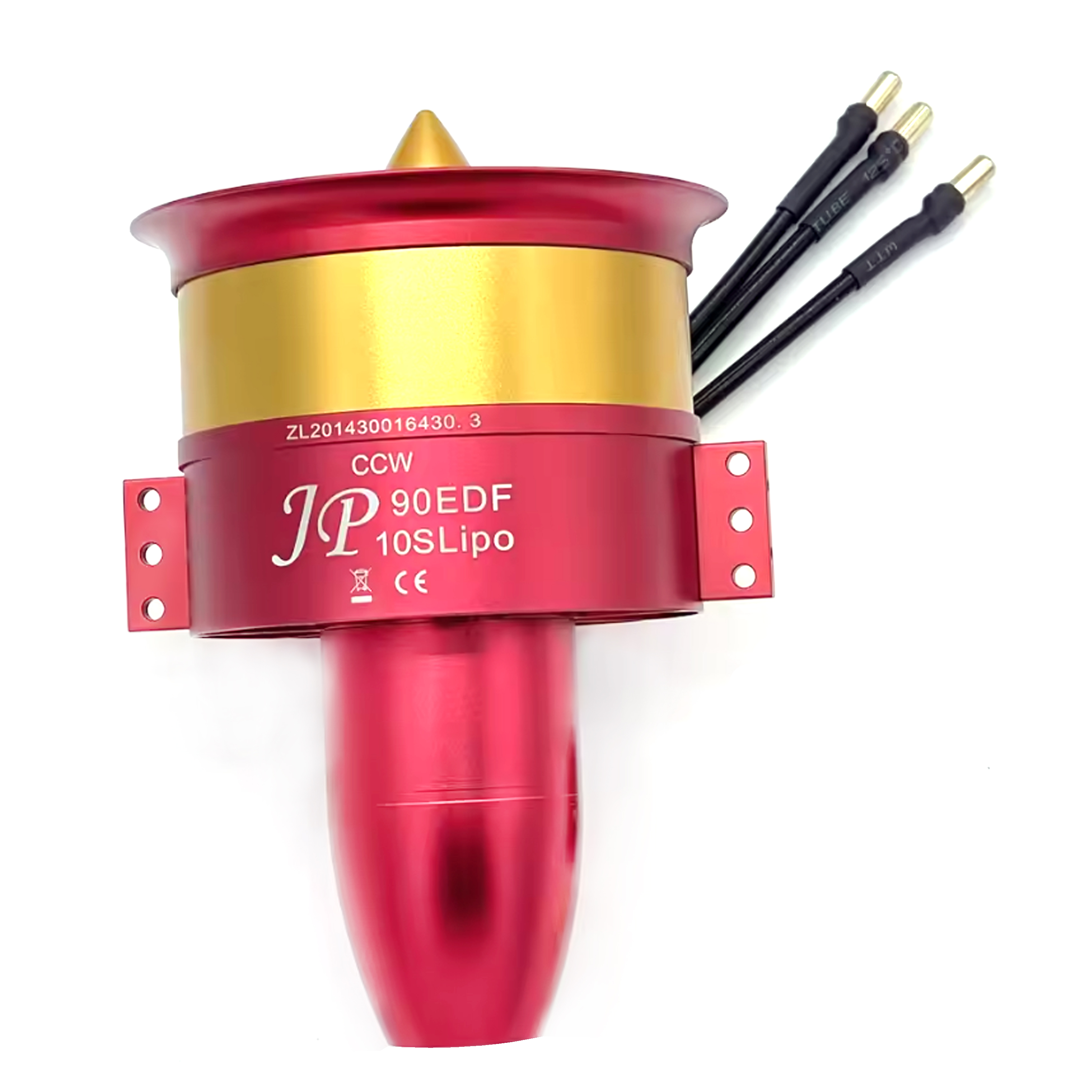 Quadcopter Frame - all-metal JP 90mm EDF 6S 8S
