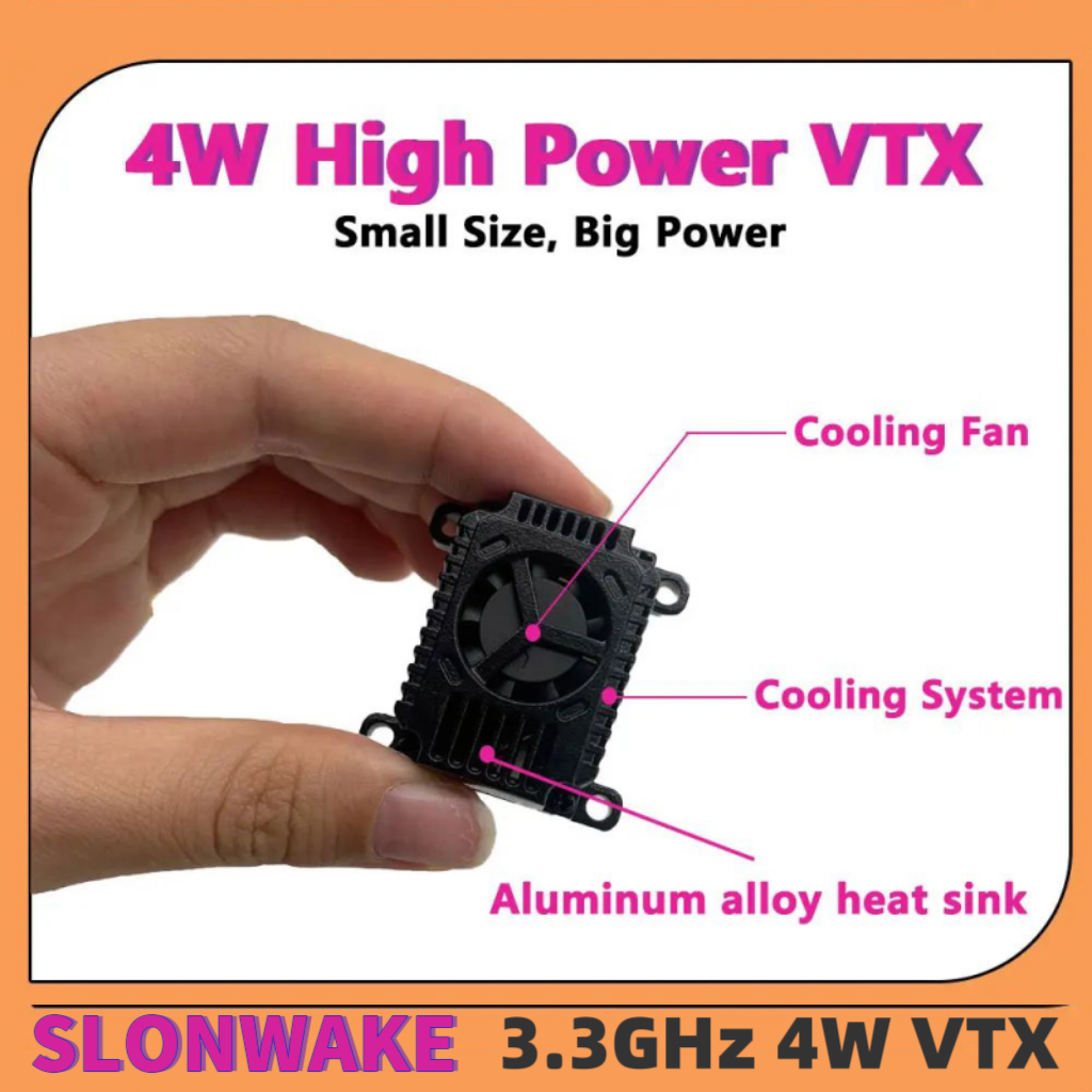 SLONWAKE FPV 3.3G 16CH 4000mW  - Drone Rc Transmitter And Receiver reseña y precio