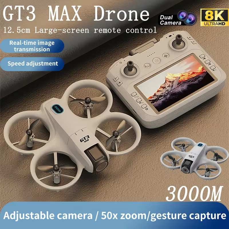 2026 New GT3 MAX Mini Drone 8K - Drone Gt3 Rc reseña y precio