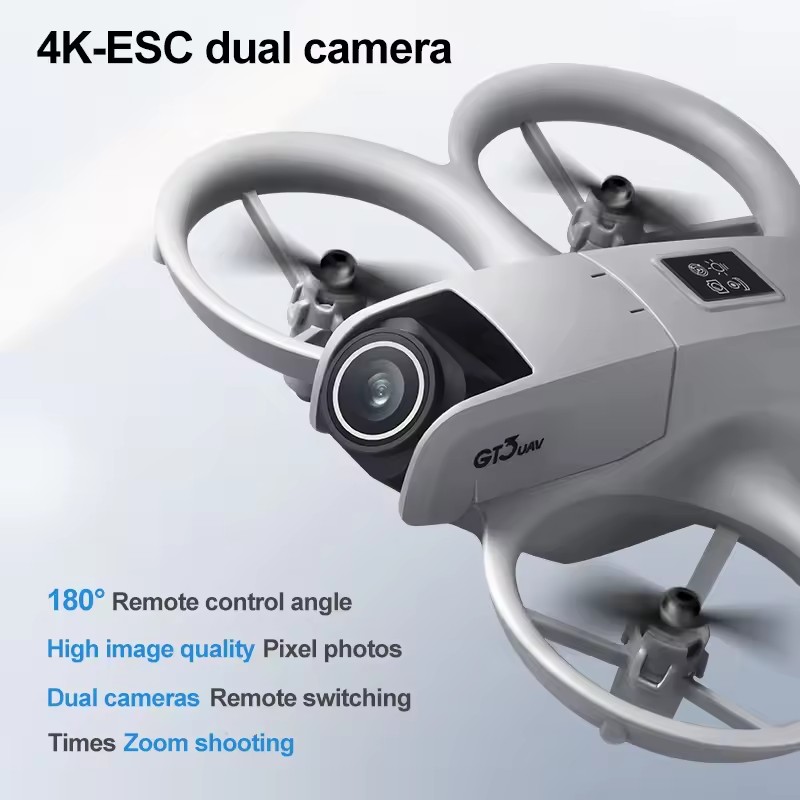 2026 New GT3 MAX Mini Drone 8K - Drone Gt3 Rc reseña y precio