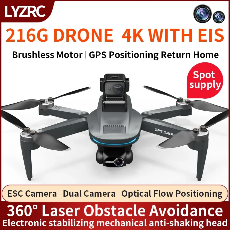 L200 PRO MAX Drone 4K 2-Axis P - Drone Gps Rc Tt36 reseña y precio