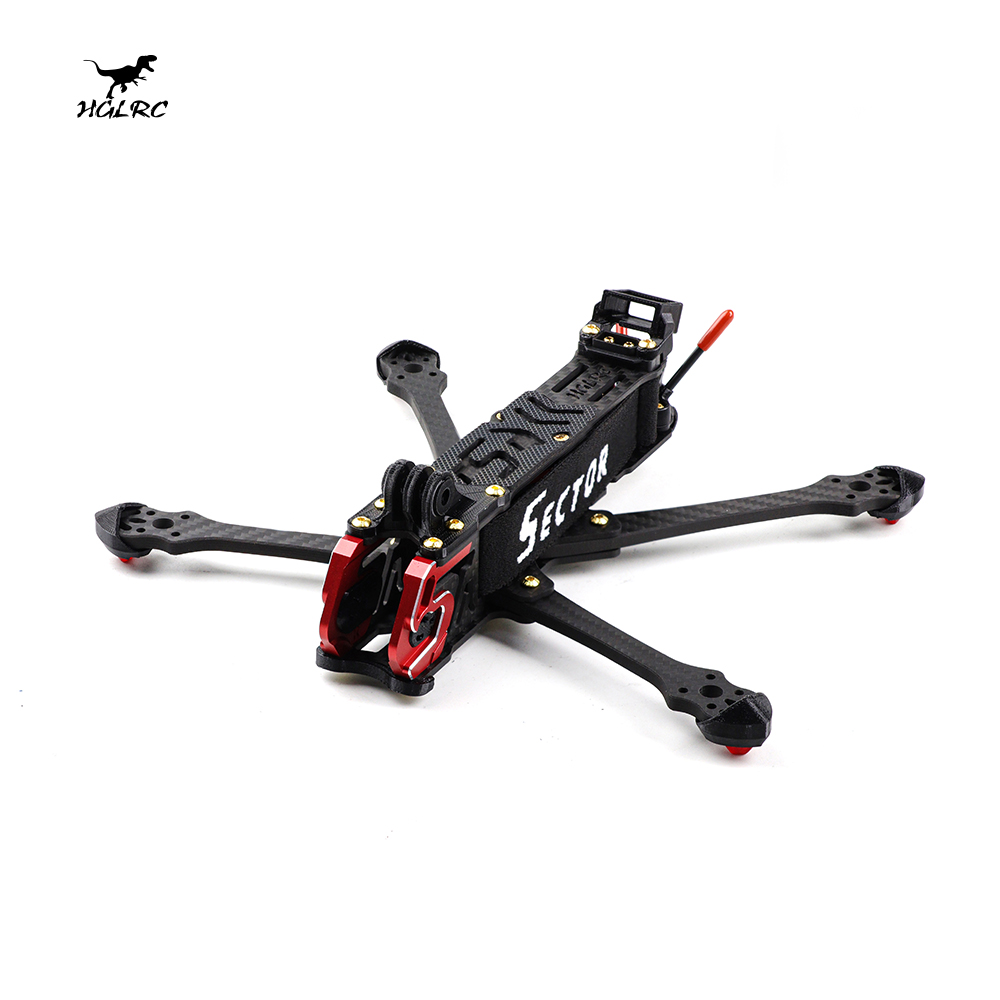 HGLRC Sector Sector D5 225mm C - Carbon Fiber Drone Arm reseña y precio