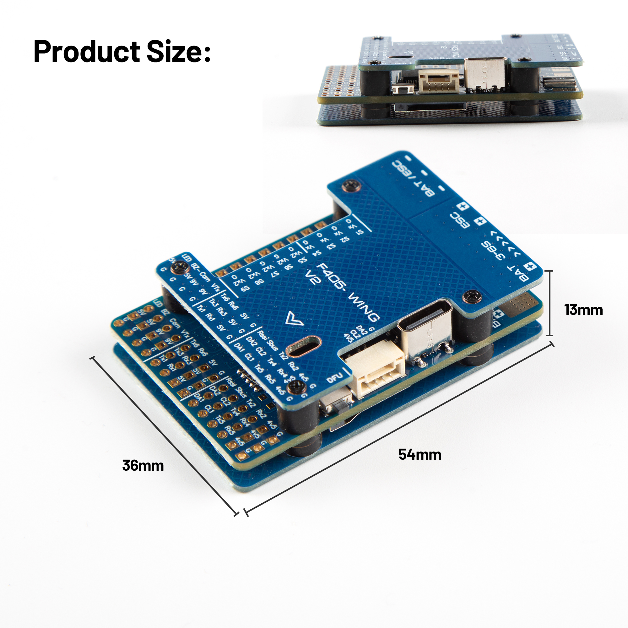 F405 WING V2 FC Flight Control - Drone Rc Flight Controller reseña y precio