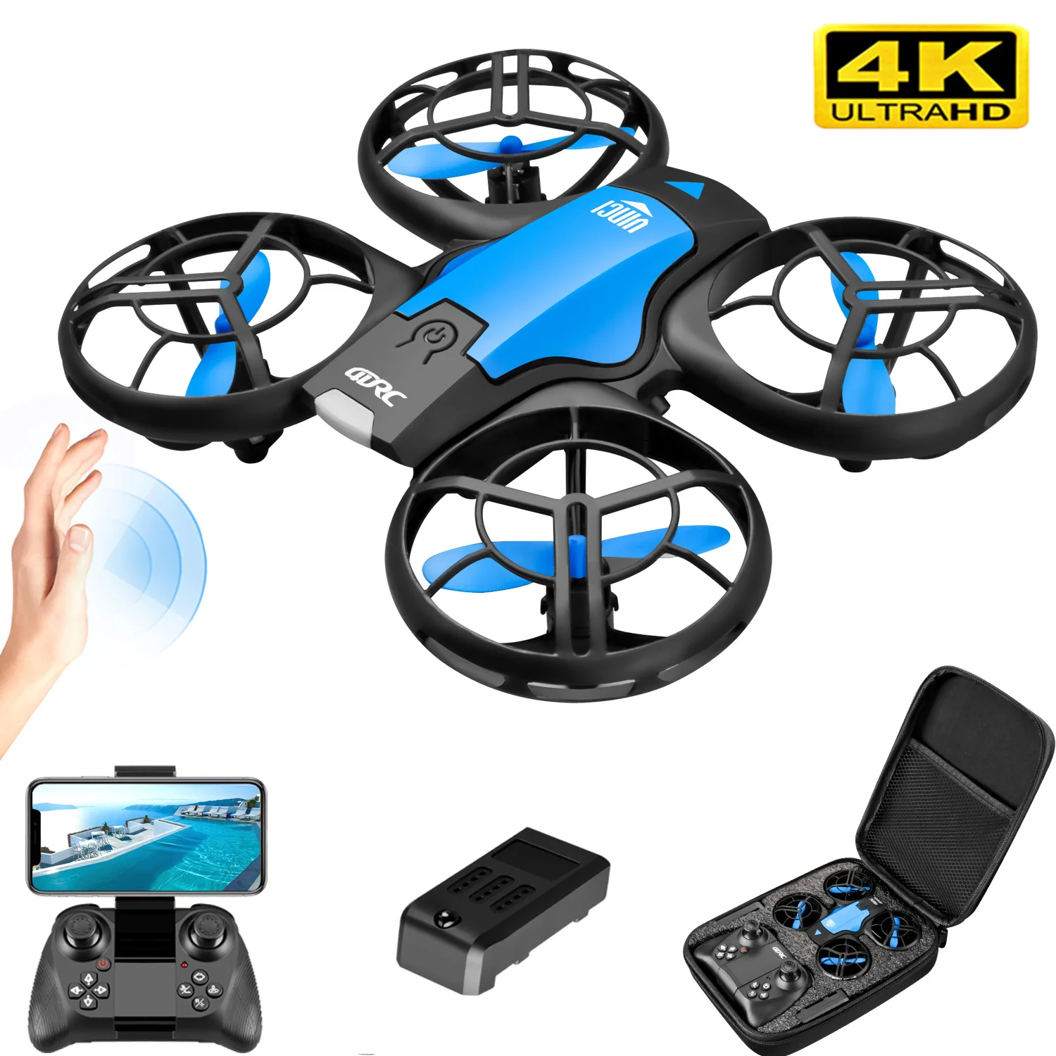 V8 New Mini Drone 4k professio - Drone E88Pro Rc 4K reseña y precio