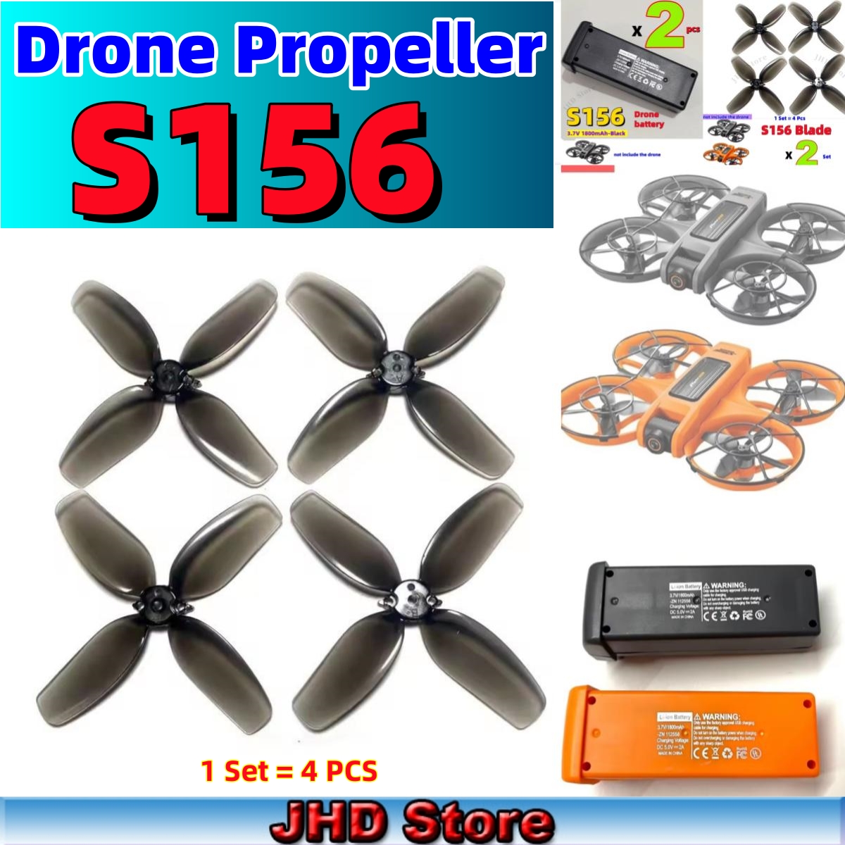JHD For S156 RC Drone Parts Pr - Drone Rc S156 reseña y precio