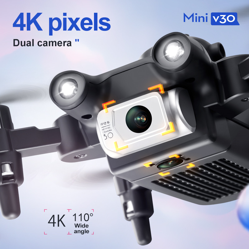 Mini V30 WiFi FPV Drone With 4 - Rc Drone Uav reseña y precio
