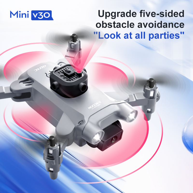 Mini V30 WiFi FPV Drone With 4 - Rc Drone Uav reseña y precio