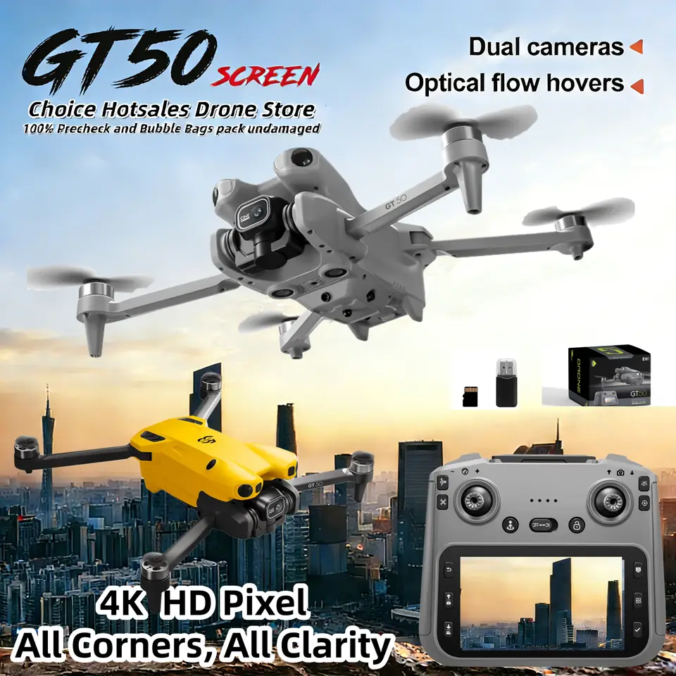 Lenovo GT50 HD Aerial Drone |  - Drone Smart Rc Foldable reseña y precio