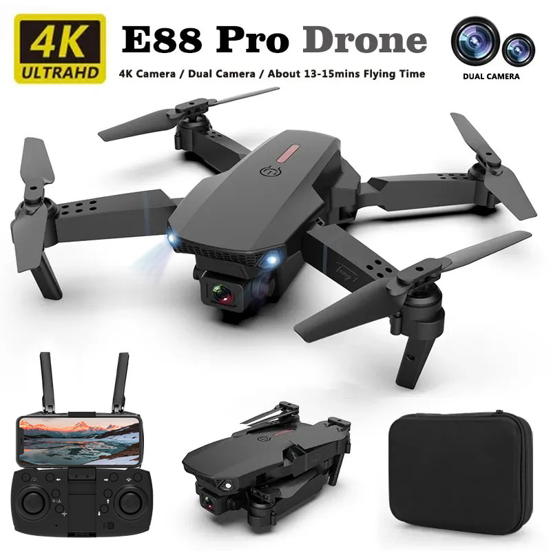 E88pro Drone Professional Dron - Drone E88Pro Rc 4K reseña y precio