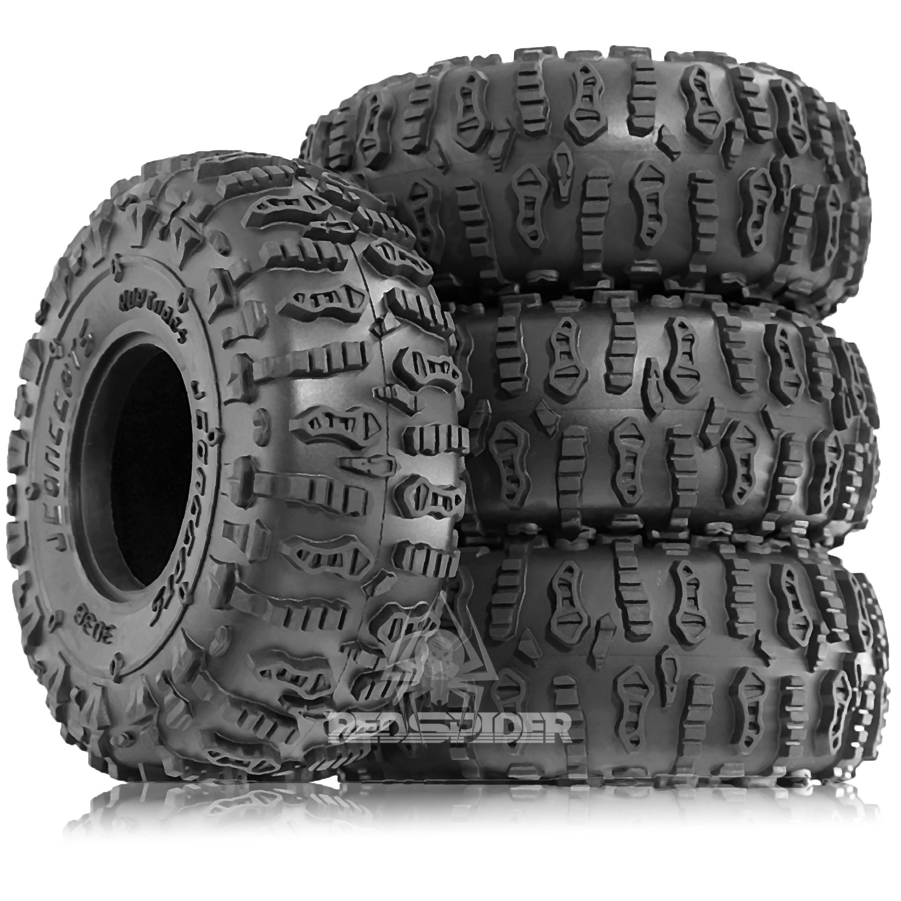 RC Crawler  Tires 4PCS OD 125m - Rc Rock Crawler reseña y precio