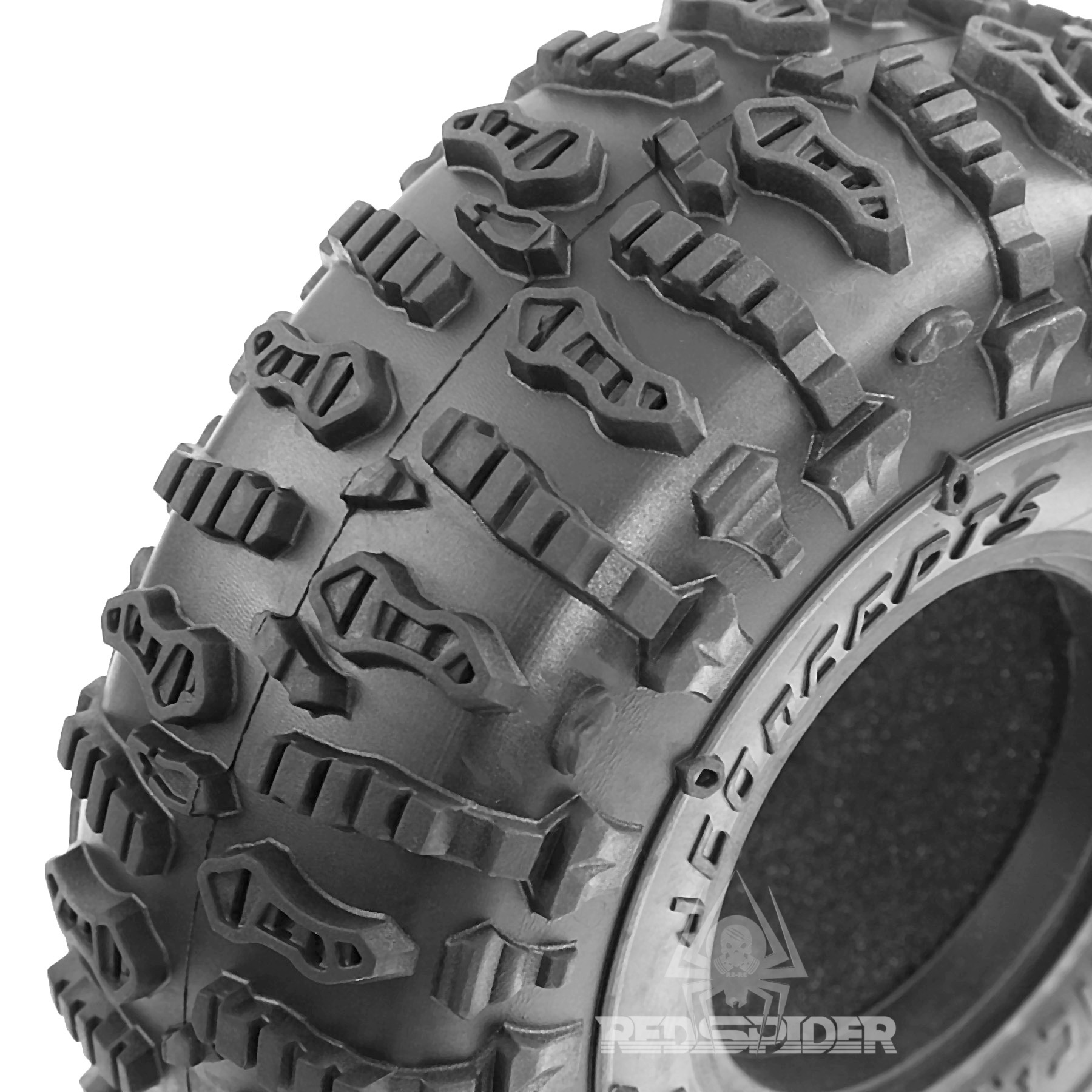 RC Crawler  Tires 4PCS OD 125m - Rc Rock Crawler reseña y precio