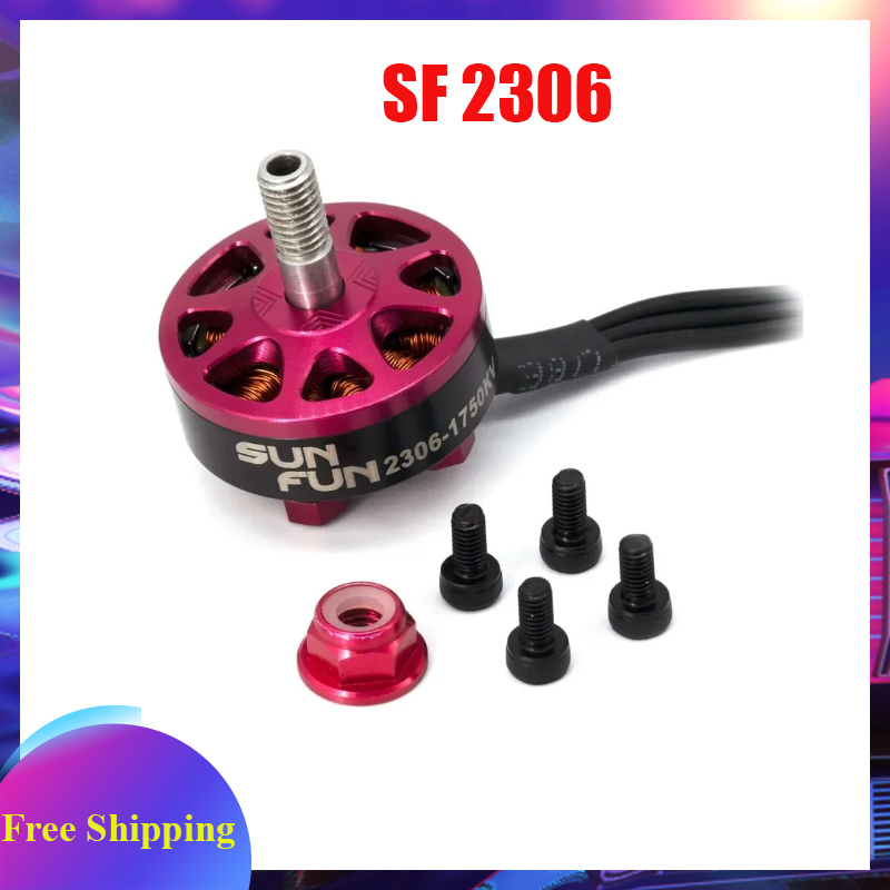 SUN FUN 2306 1750/2500KV 4-6S  - Drone Vs Rc Airplane reseña y precio