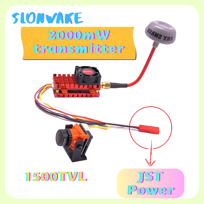 Range 5.8G 2W FPV Wireless Tra - Drone Rc Airplane reseña y precio