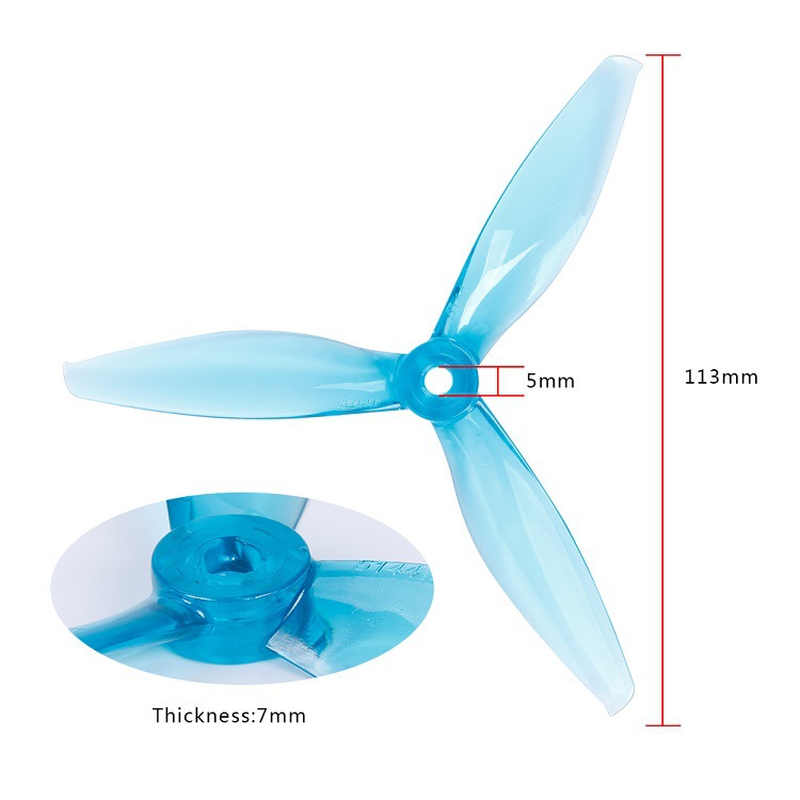 GEMFAN Freestyle 5144 5.1 Inch - Rc Motor Drone reseña y precio