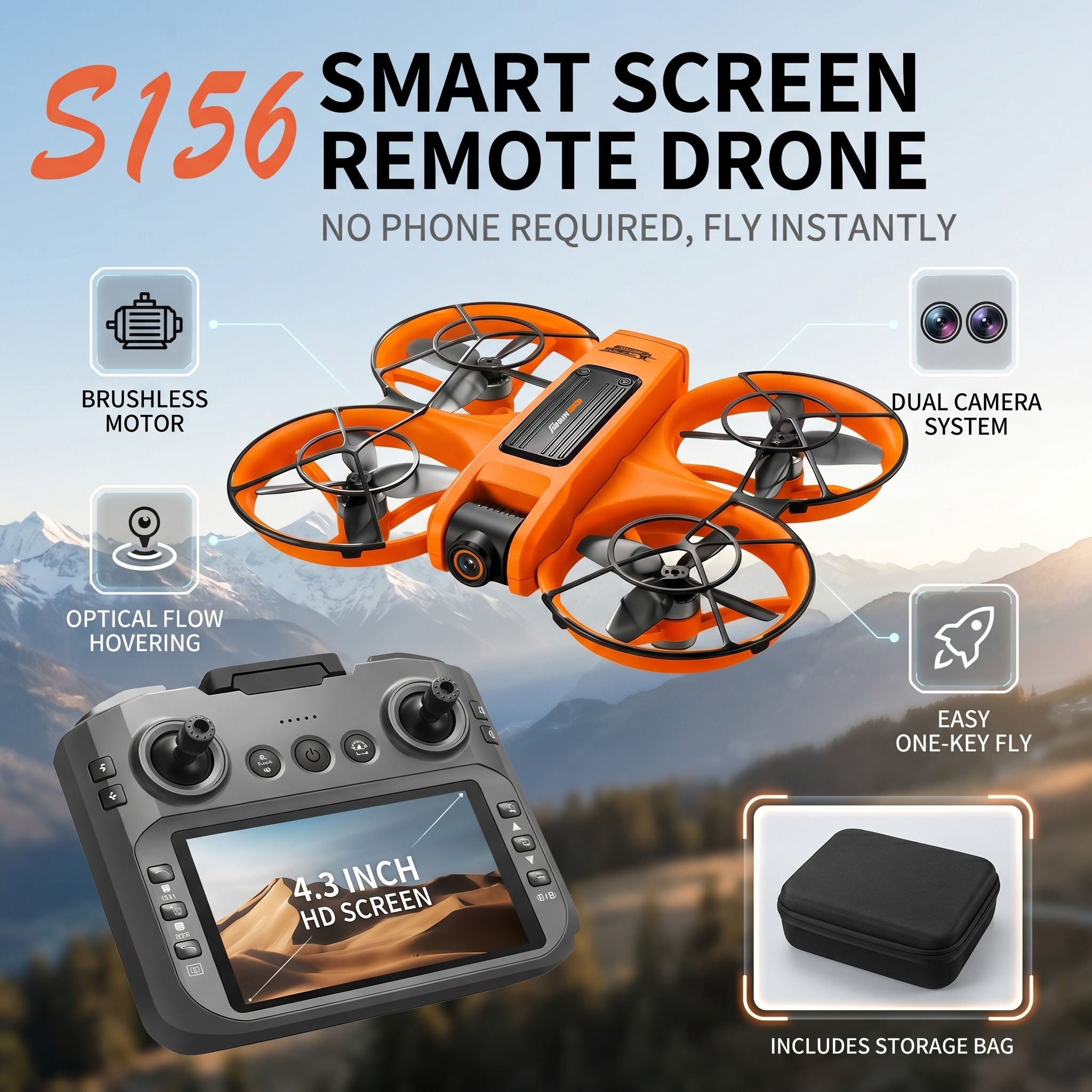 Professional Mini Drone S156 F - Drone Rc S156 reseña y precio