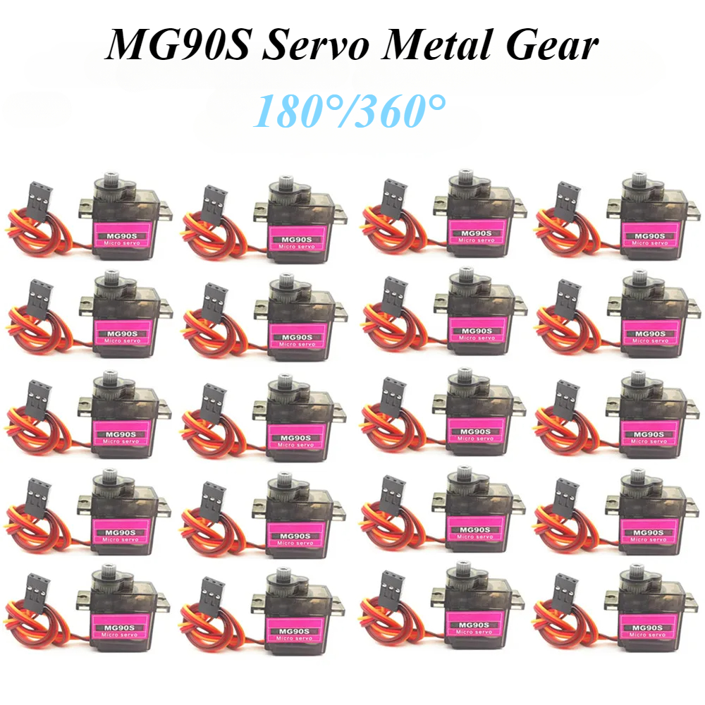 2/4/10/20/50Pcs MG90S Servo Al - Drone Rc Jet reseña y precio