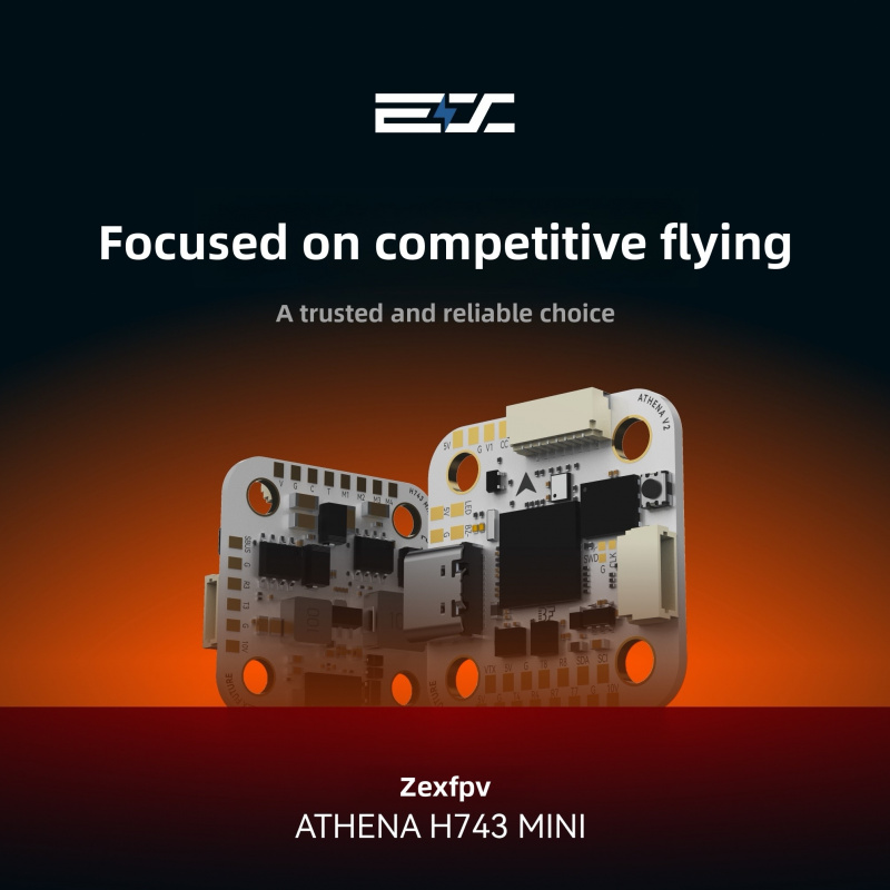 ZEX ATHENA H743 Mini Flight Co - Drone Rc Flight Controller reseña y precio