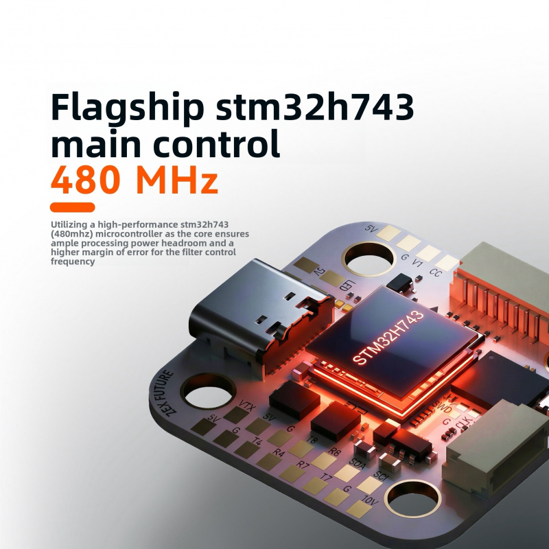 ZEX ATHENA H743 Mini Flight Co - Drone Rc Flight Controller reseña y precio