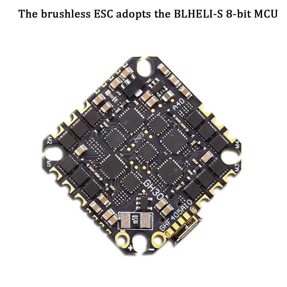 JHEMCU GHF405AIO-HD 40A AIO Fl - Drone Rc Flight Controller reseña y precio