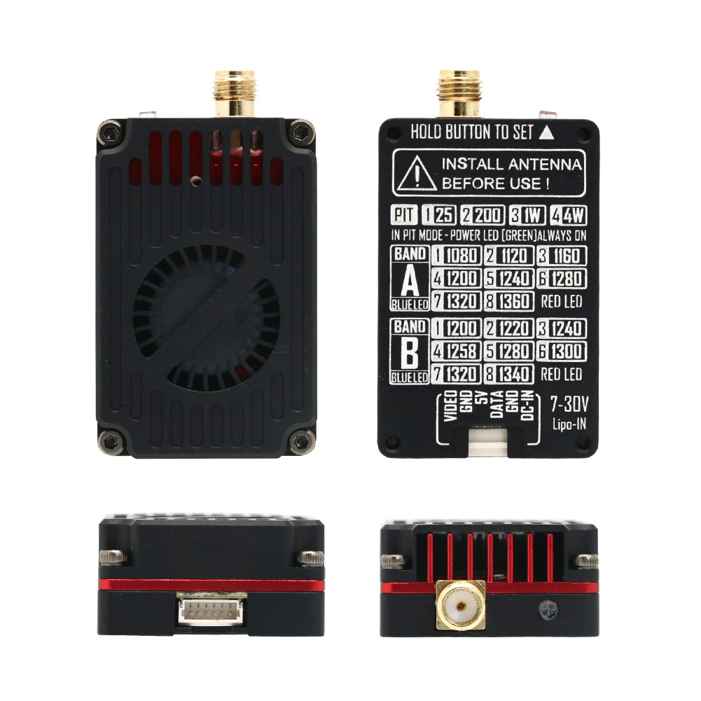 1.2G/1.3G 4W V2 VTX Video Tran - Drone Rc Airplane reseña y precio