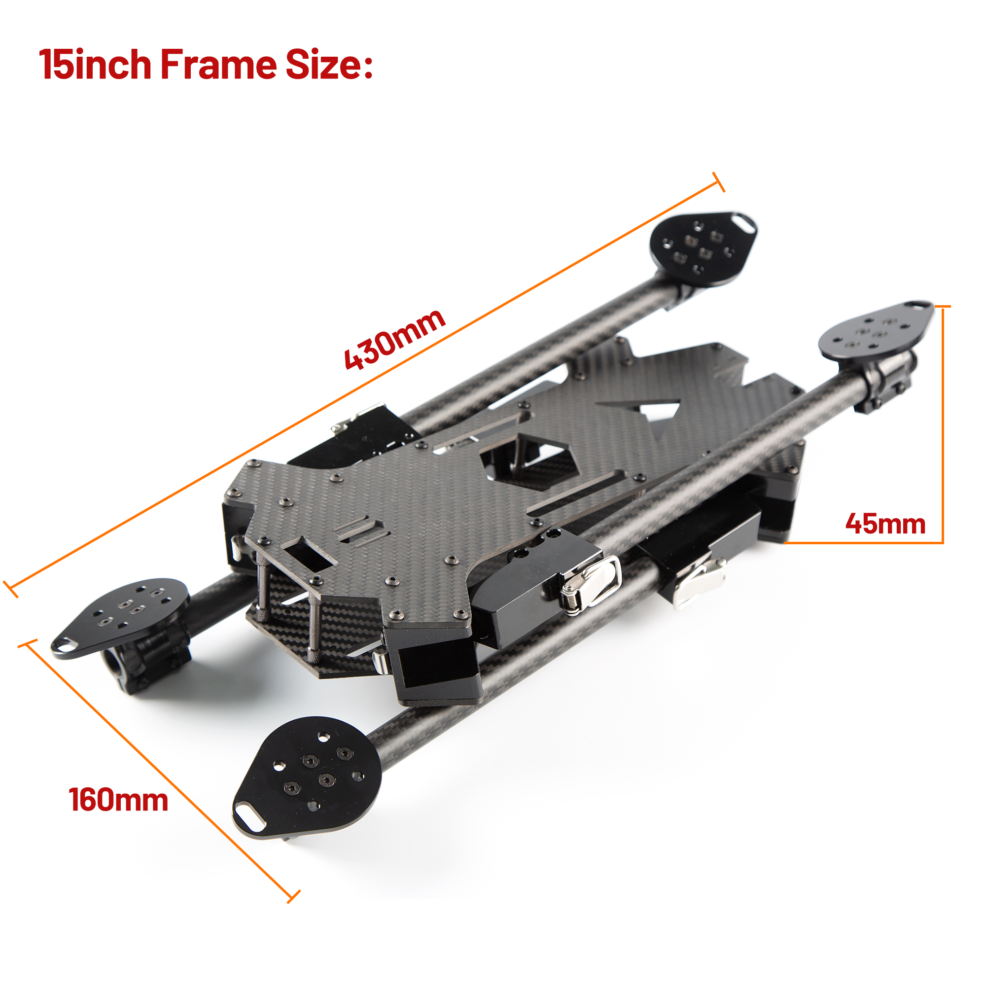 15inch /17inch FPV Carbon Fibe - Rc Motor Drone reseña y precio