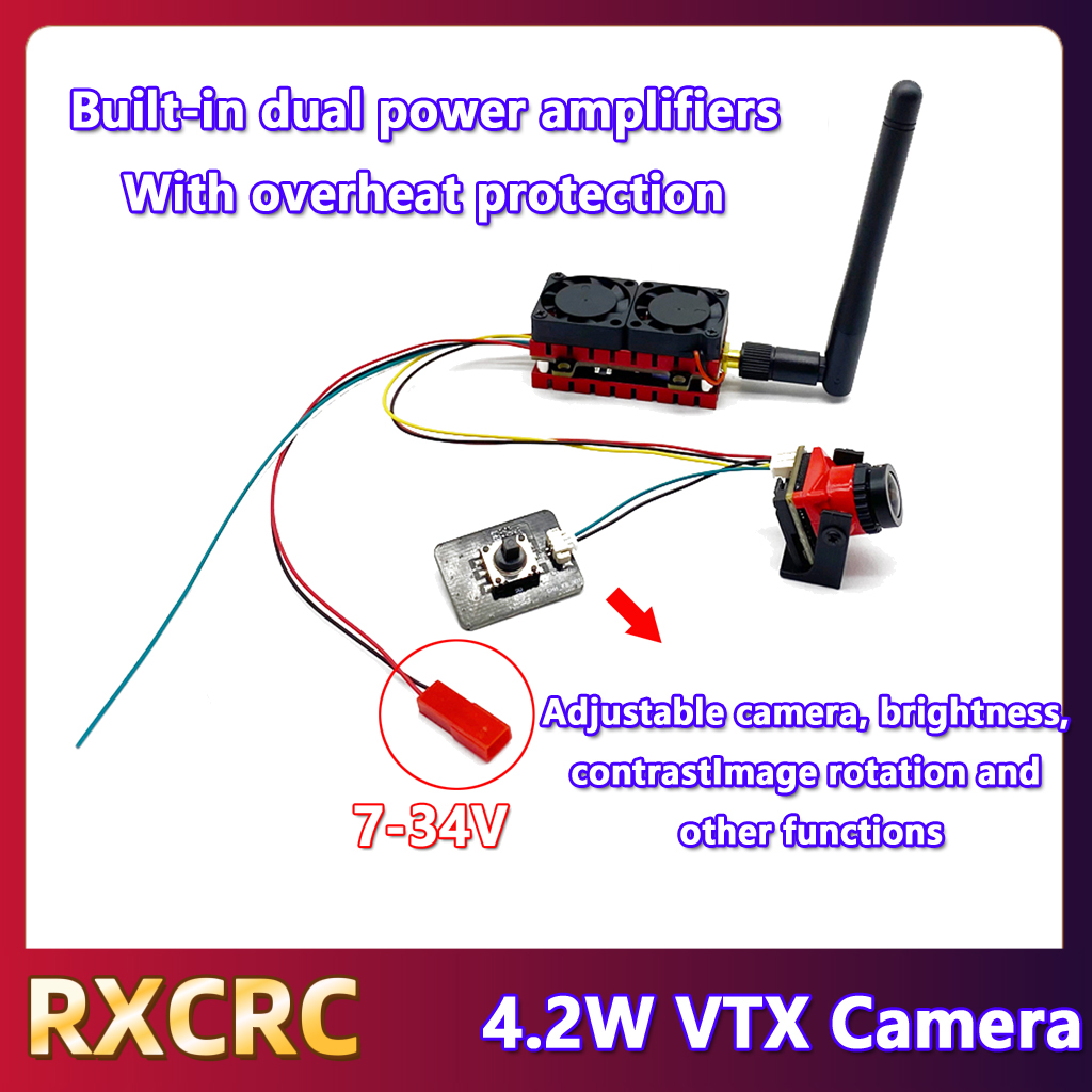 RXCRC 5.8G 48CH 4.2W High Powe - Drone Rc Airplane reseña y precio