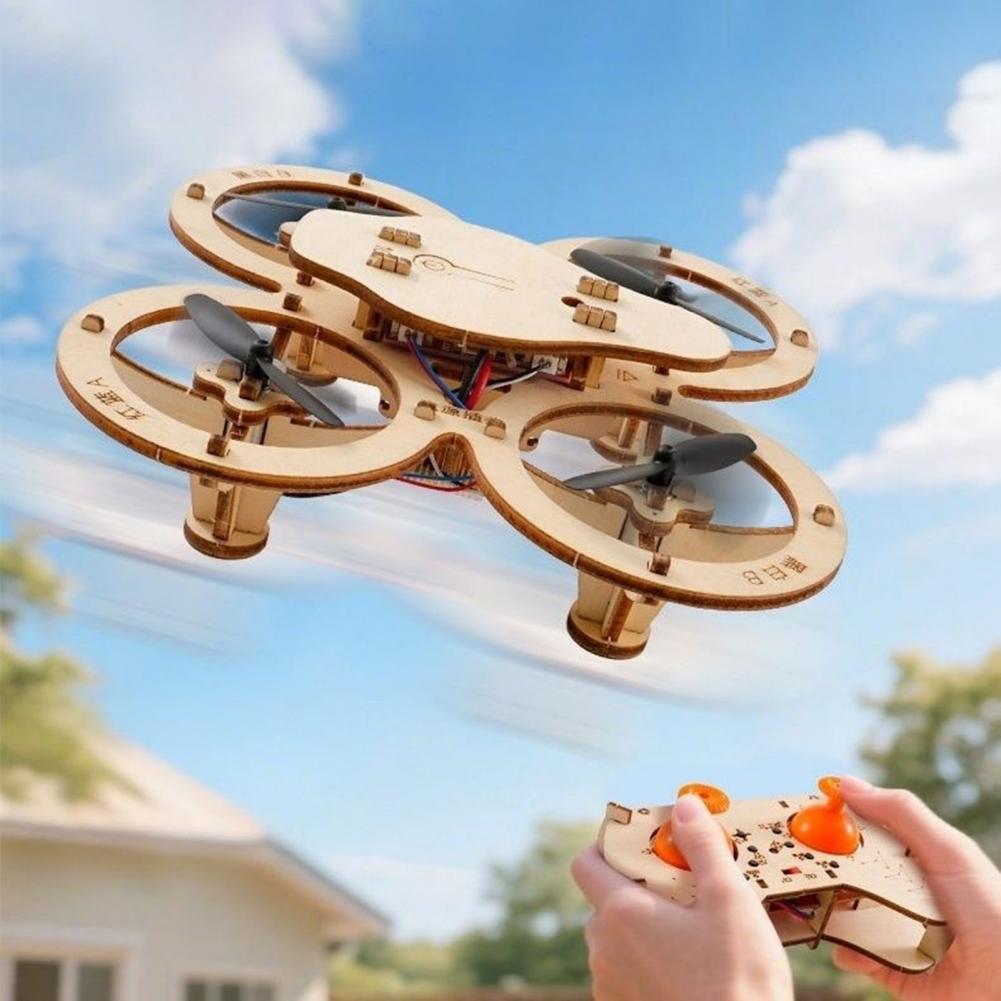 Rc Drone Toy Wooden Drone Puzz - Rc Drone Uav reseña y precio