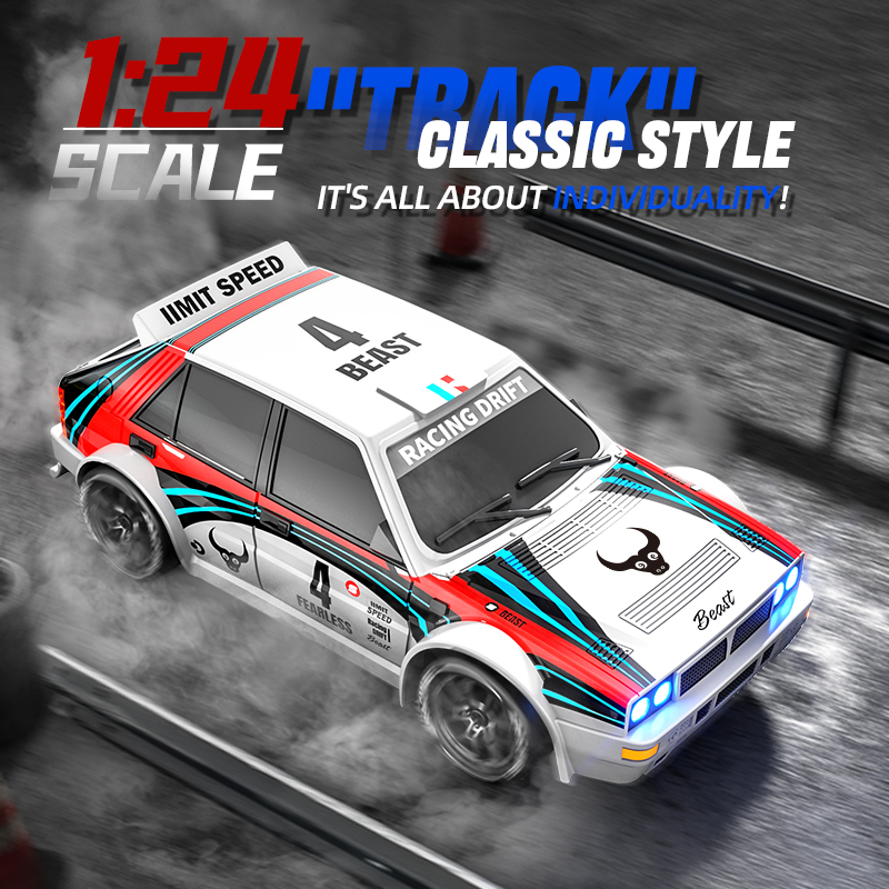 New 4WD RC Car 1:24 Scale Four - Rc Drift Car Kit reseña y precio