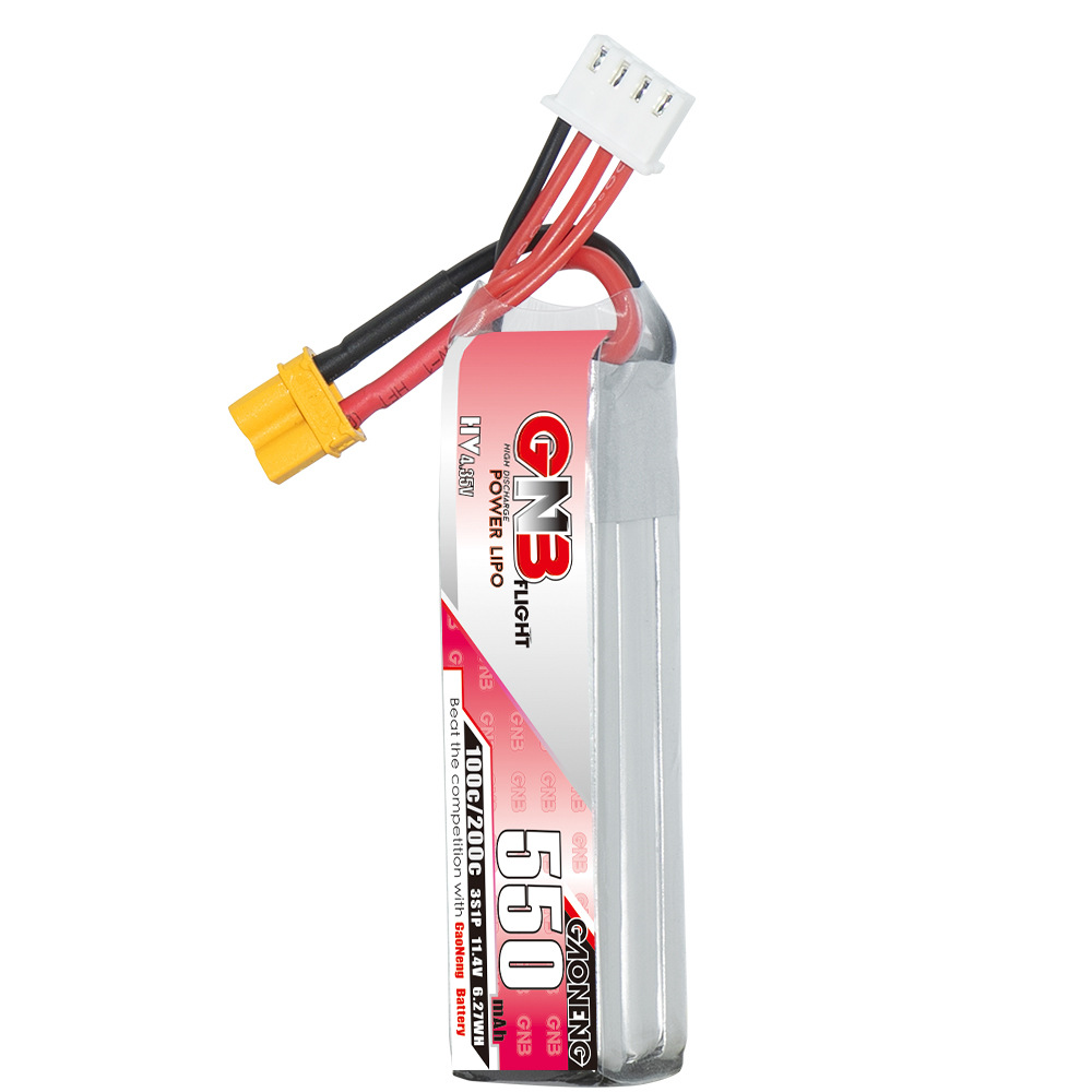 GNB HV 11.4V 550mAh 100C/200C  - Drone Carrera Rc reseña y precio