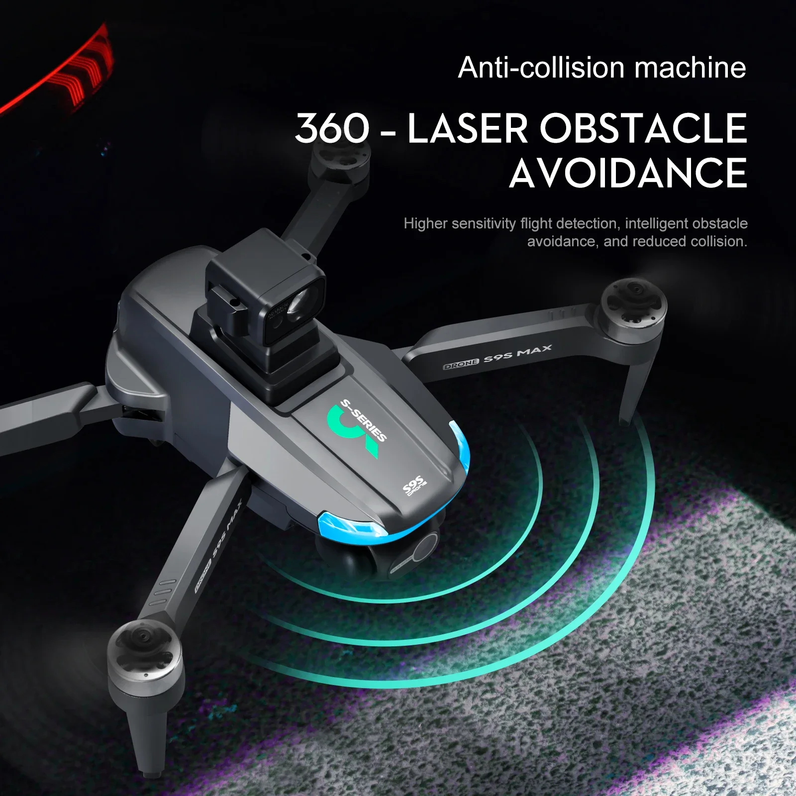 NEW S9S MAX MINI Drone 4K 2-Ax - Rc Drone Uav reseña y precio