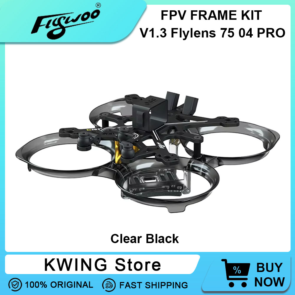 Flywoo Flylens 75 Frame Kit 1. - Quadcopter Frame reseña y precio