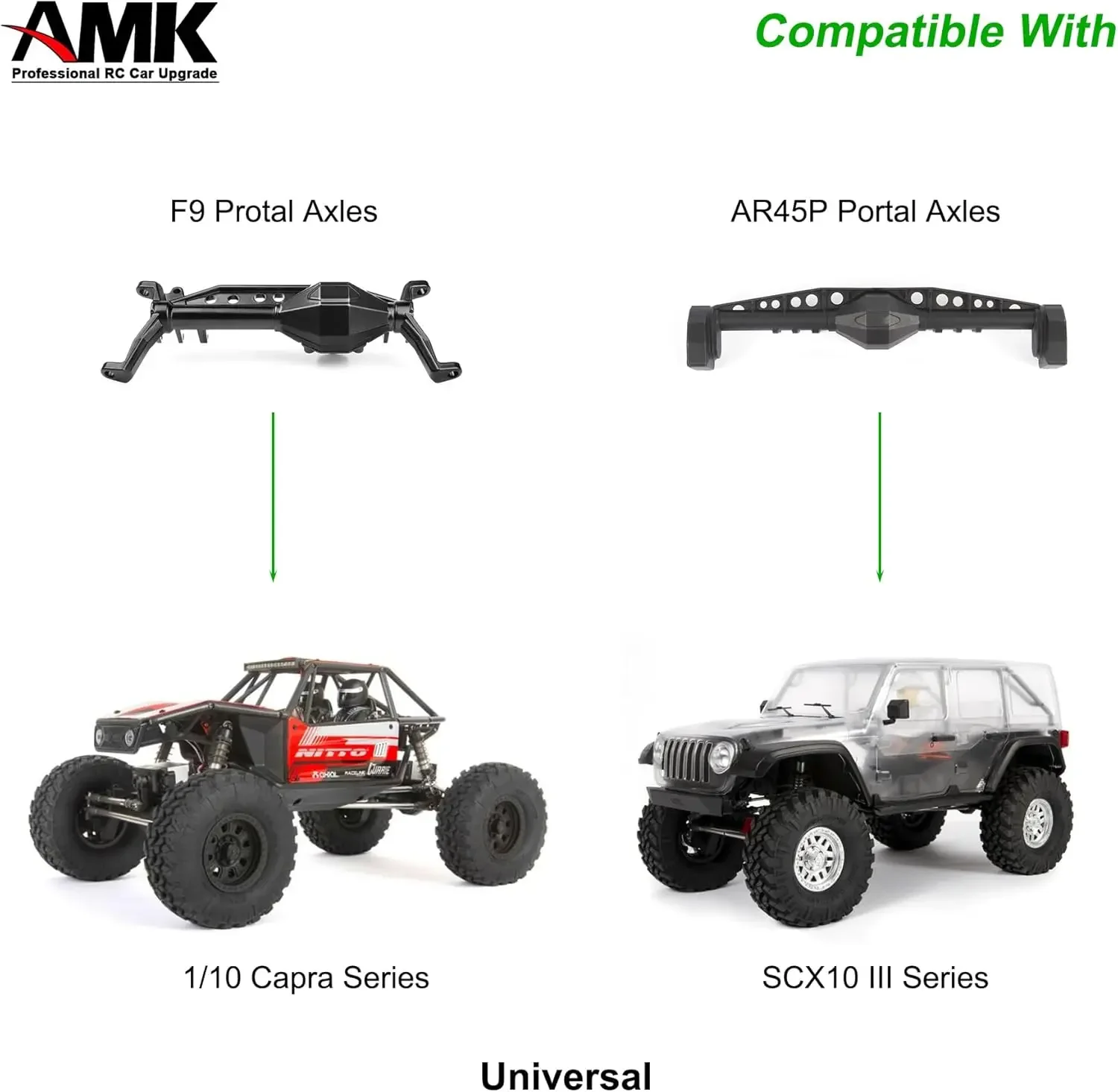 4pcs Thicker UTB10 Portal Stub - Rc Rock Crawler reseña y precio