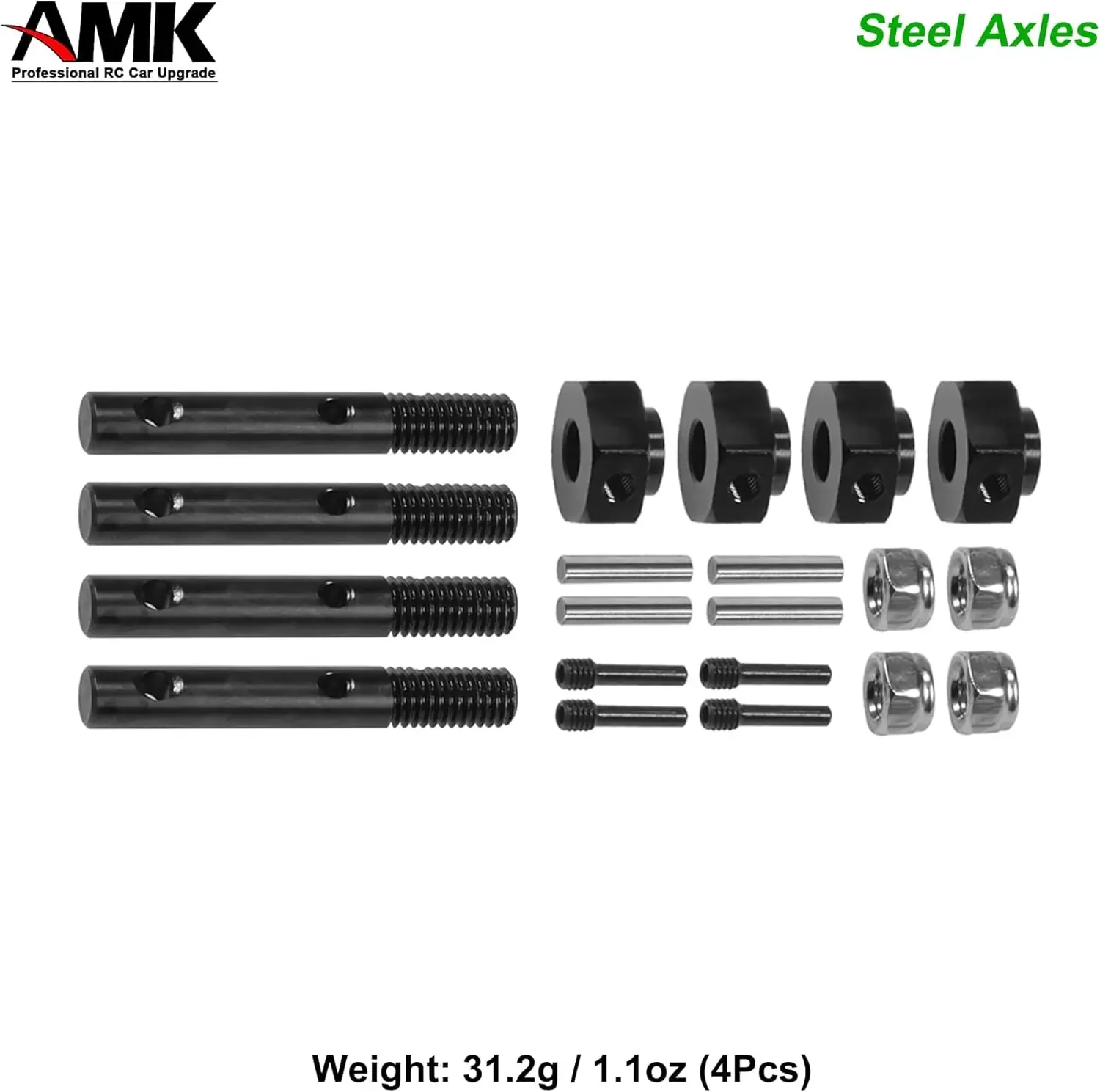 4pcs Thicker UTB10 Portal Stub - Rc Rock Crawler reseña y precio