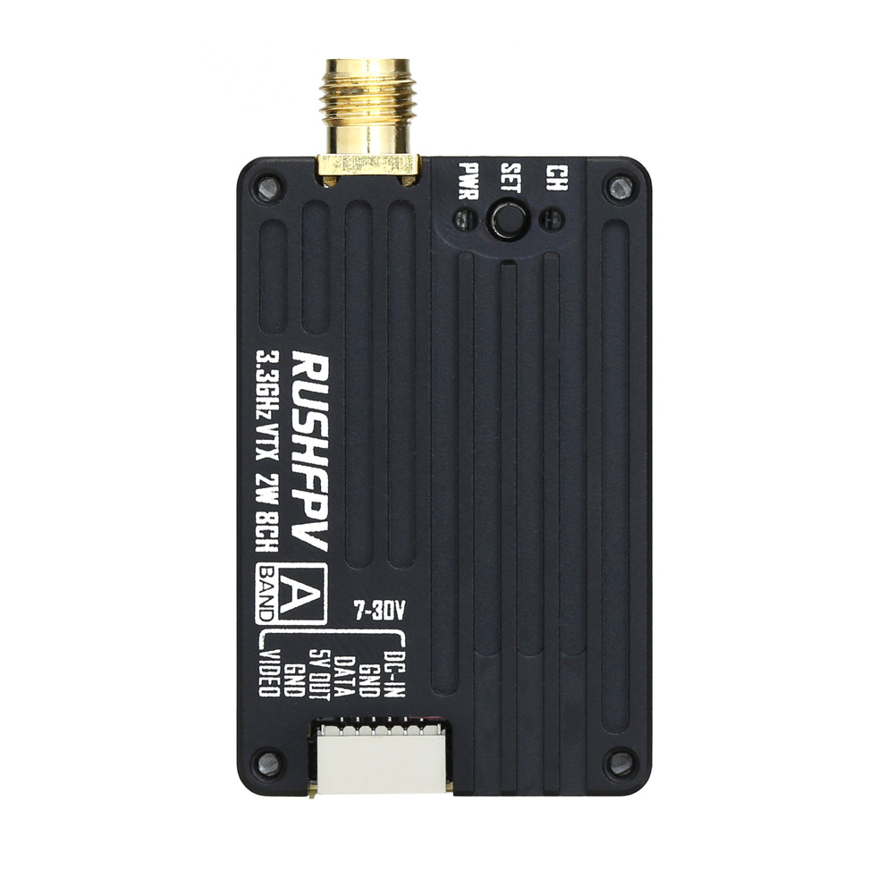RUSHFPV 3.3G 2W VTX Transmitte - Drone Rc Airplane reseña y precio