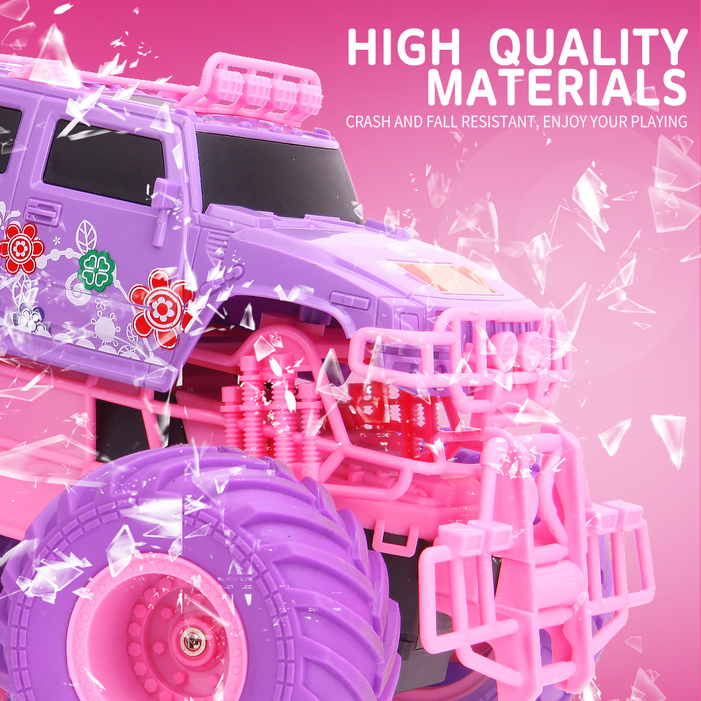 Pink RC Car Electric Drive Off - Drone Carrera Rc reseña y precio