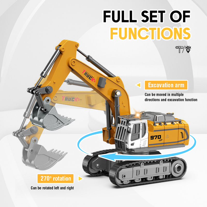 1/64 Mini RC Excavator Crawler - Rc Drift Car Kit reseña y precio