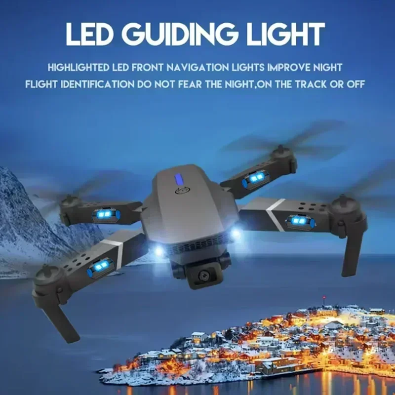 E88 Pro WIFI FPV Drone Wide An - Drone E88Pro Rc 4K reseña y precio