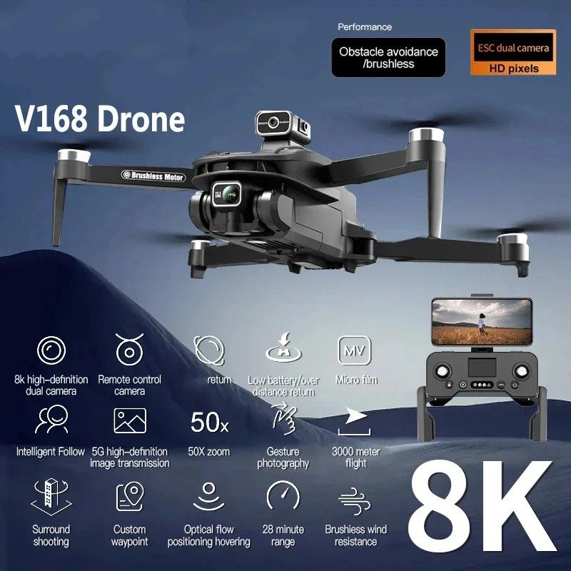 Lenovo V168 Foldable RC Quadco - Drone Smart Rc Foldable reseña y precio