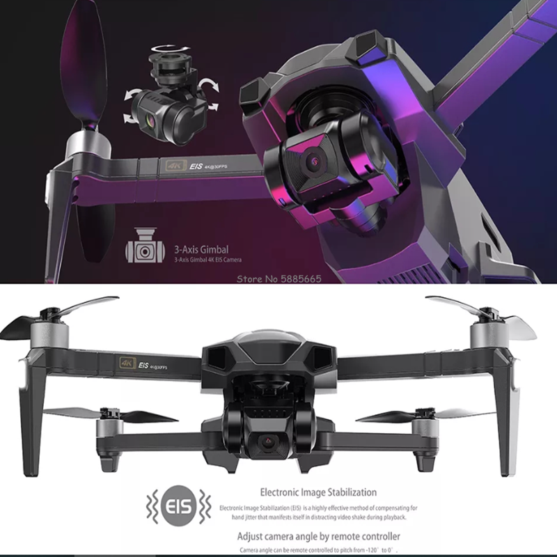 Professional 4K GPS Return FPV - Drone Smart Rc Foldable reseña y precio