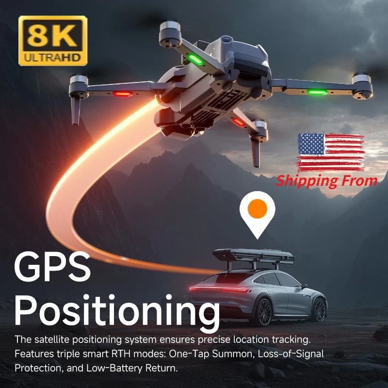 M24 Intelligent GPS Drone, 8K  - Drone Smart Rc Foldable reseña y precio