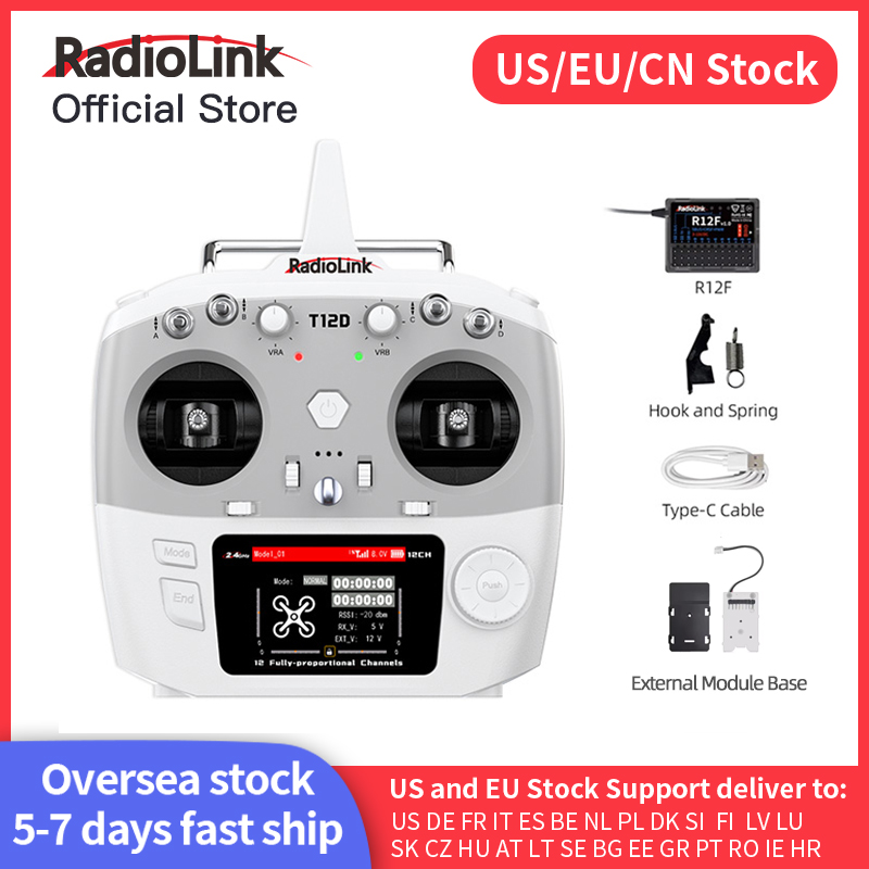 Radiolink T12D ELRS 12 Channel - Drone Rc Transmitter And Receiver reseña y precio